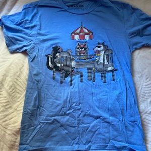 Fuego/Attic salt brand graphic tee shirt